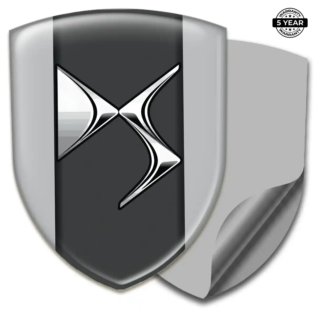Citroen Domed Car Sticker Outer Style