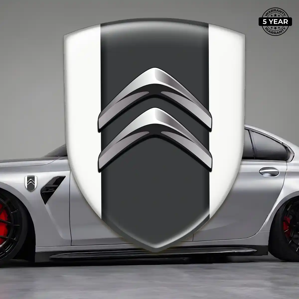 Citroen Domed Car Sticker Prestige Line