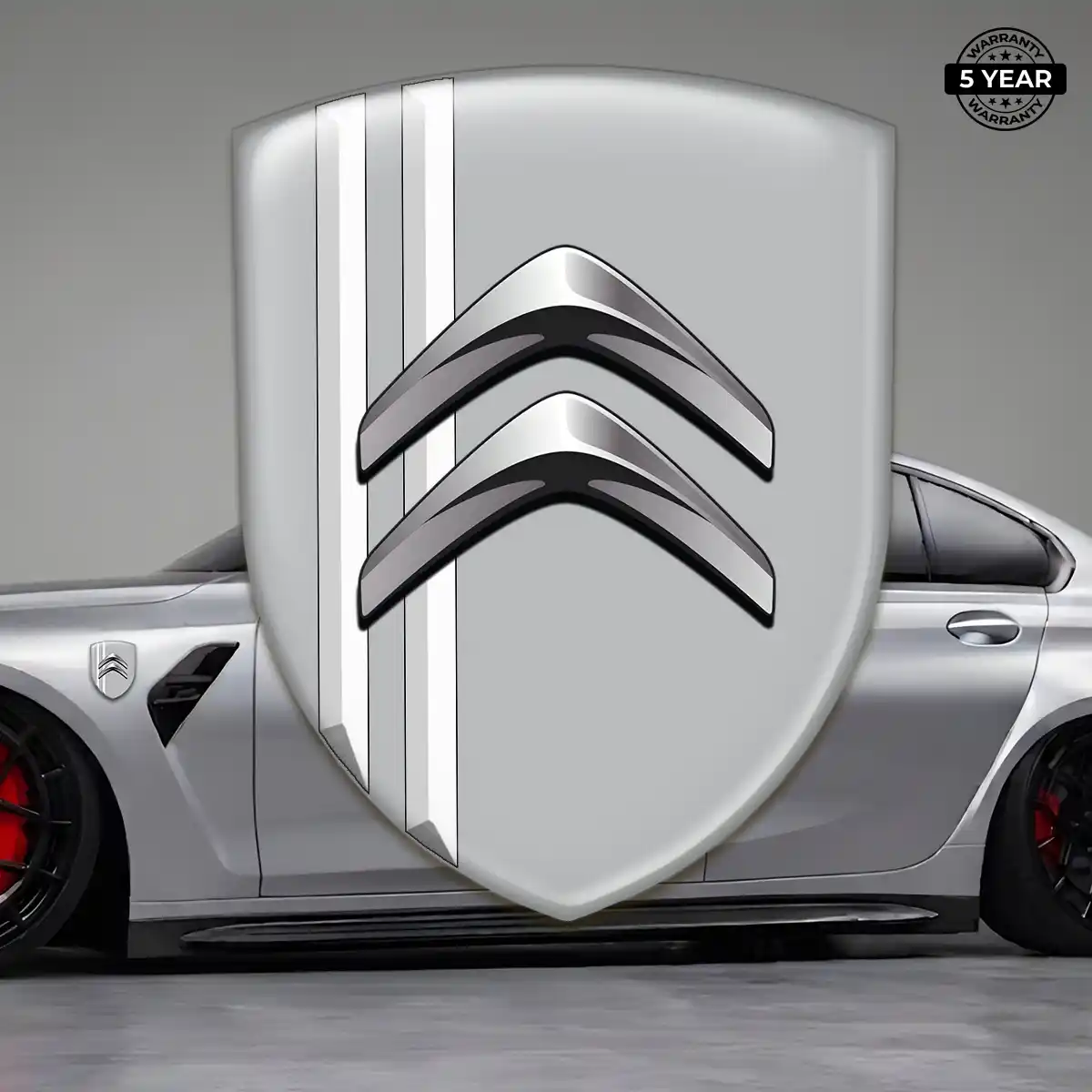 Citroen Domed Car Sticker Prime Quality