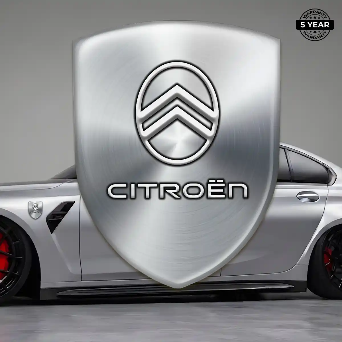 Citroen Domed Car Sticker Resin Elite