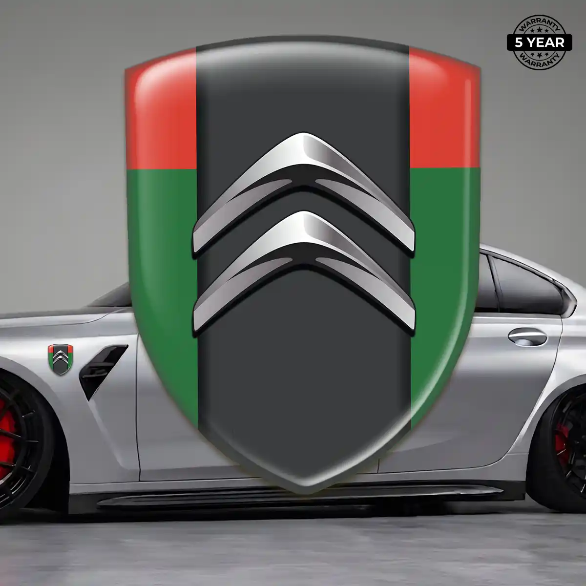 Citroen Domed Decal Interior Luxe