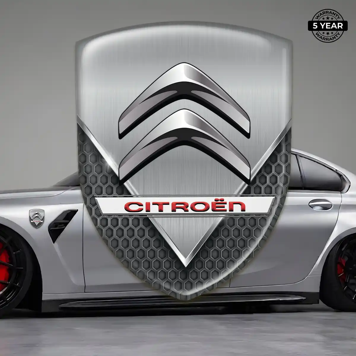 Citroen Domed Decal Premium Dome