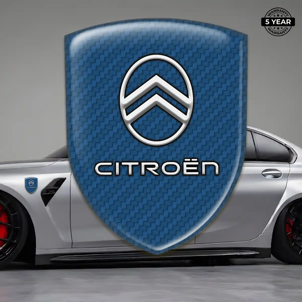 Citroen Domed Decal Resin Elite