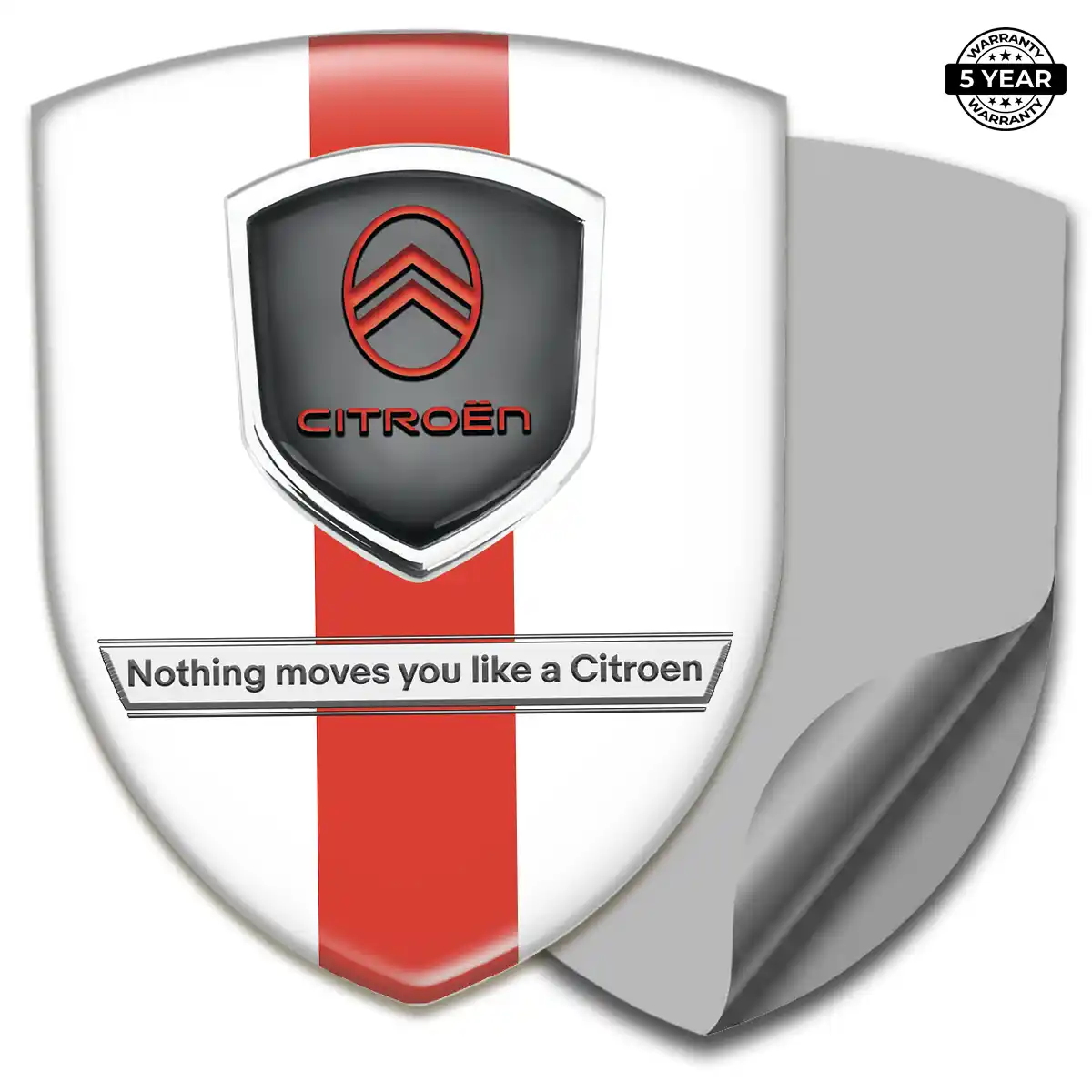 Citroen Domed Decal Signature Grade