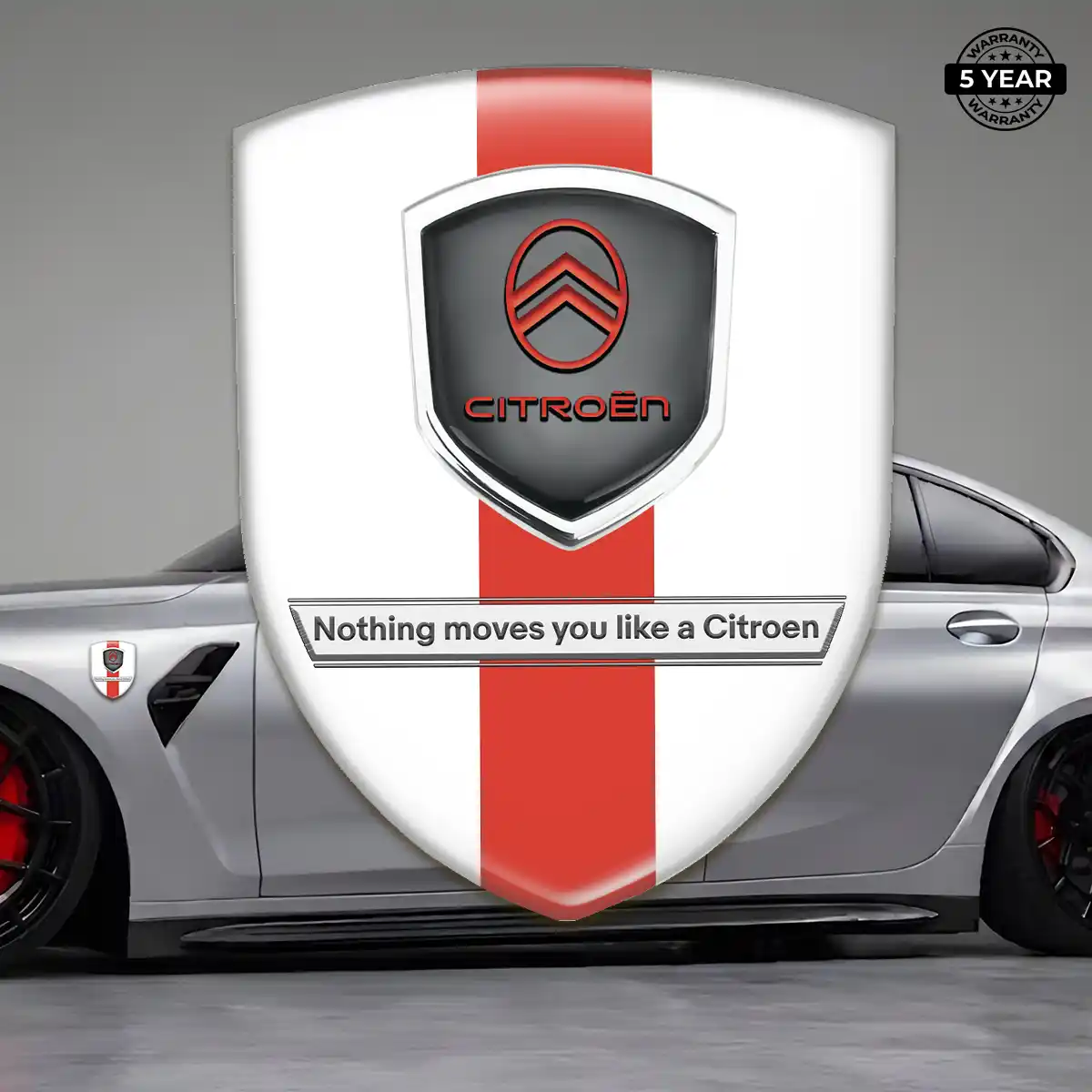 Citroen Domed Decal Signature Grade