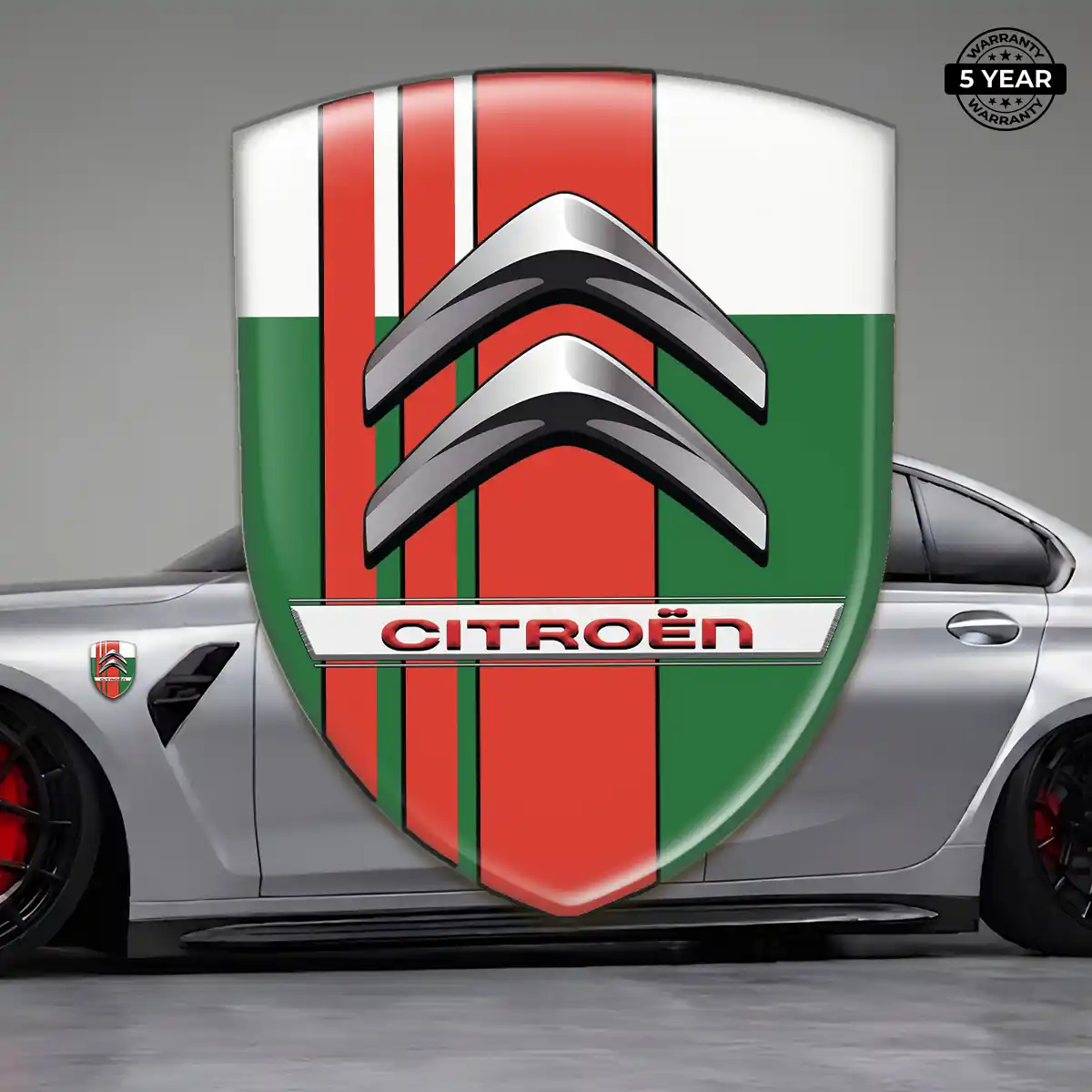 Citroen Domed Emblem Premium Dome