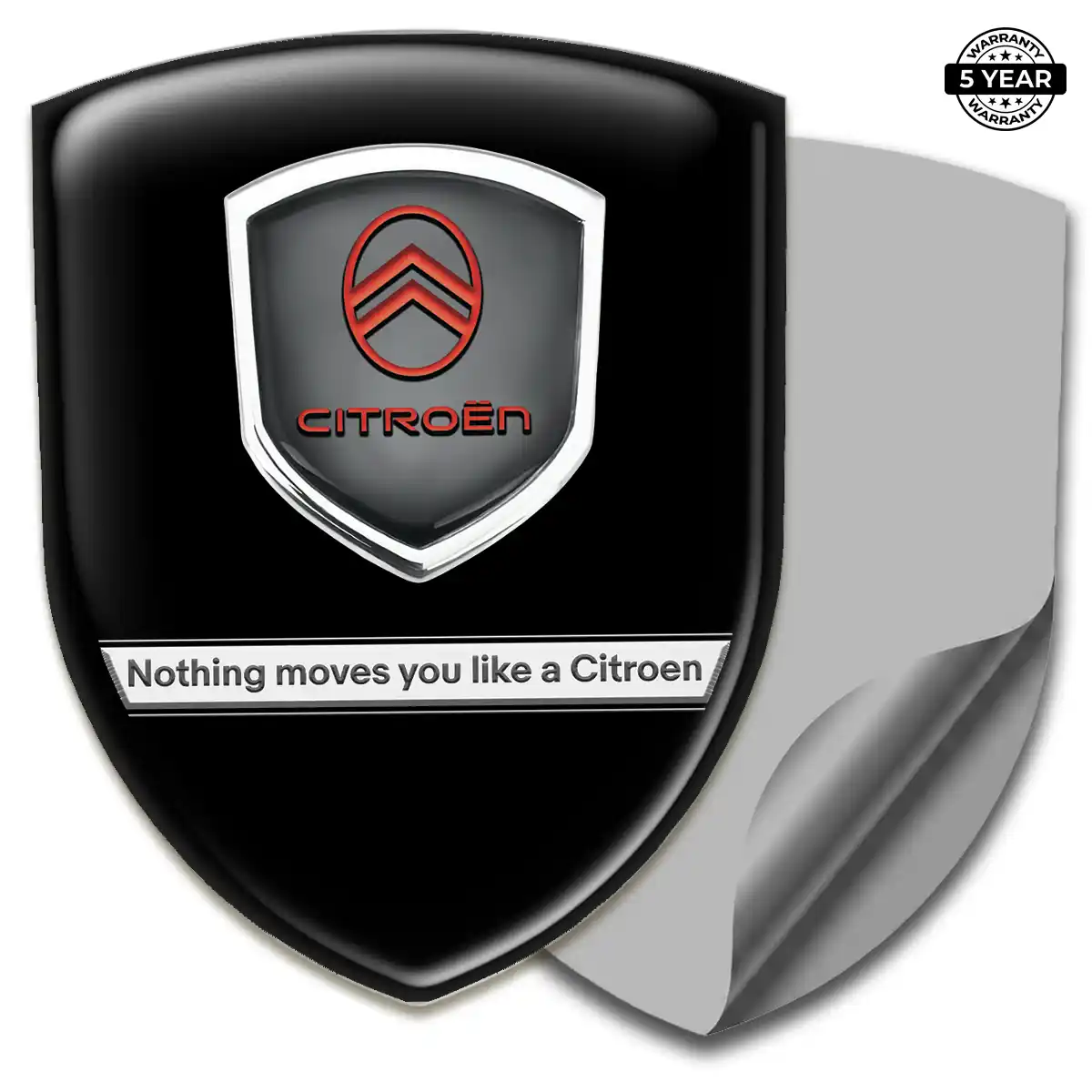 Citroen Domed Emblem Resin Luxe