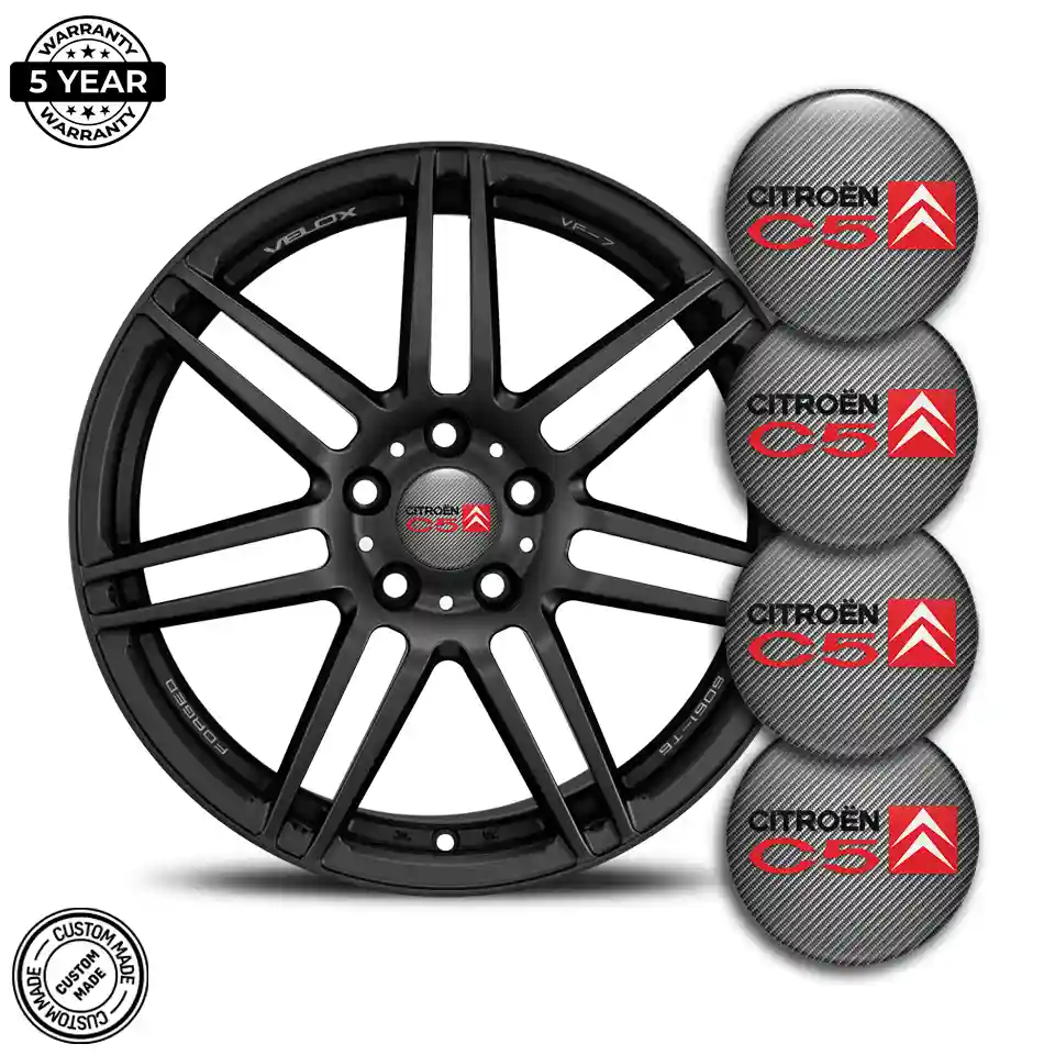 Citroen Domed Emblem Self-Adhesive Stylish Design