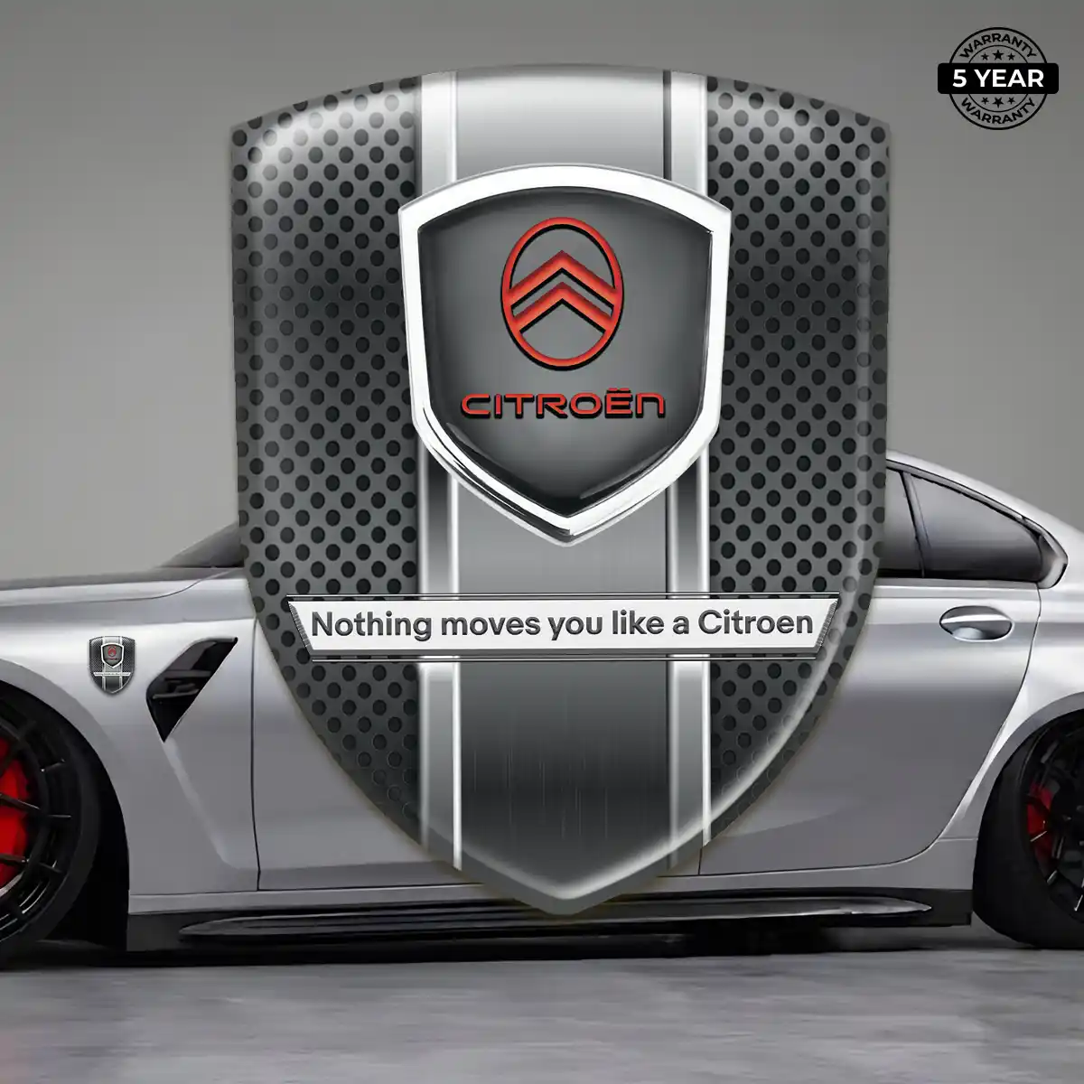 Citroen Domed Emblem Signature Grade