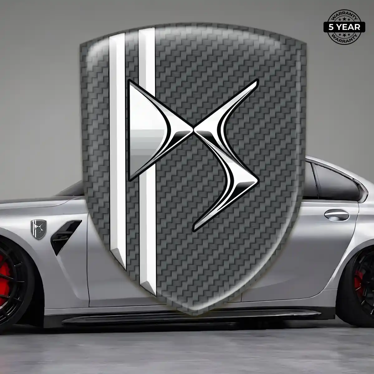 Citroen Domed Emblem Sleek Style