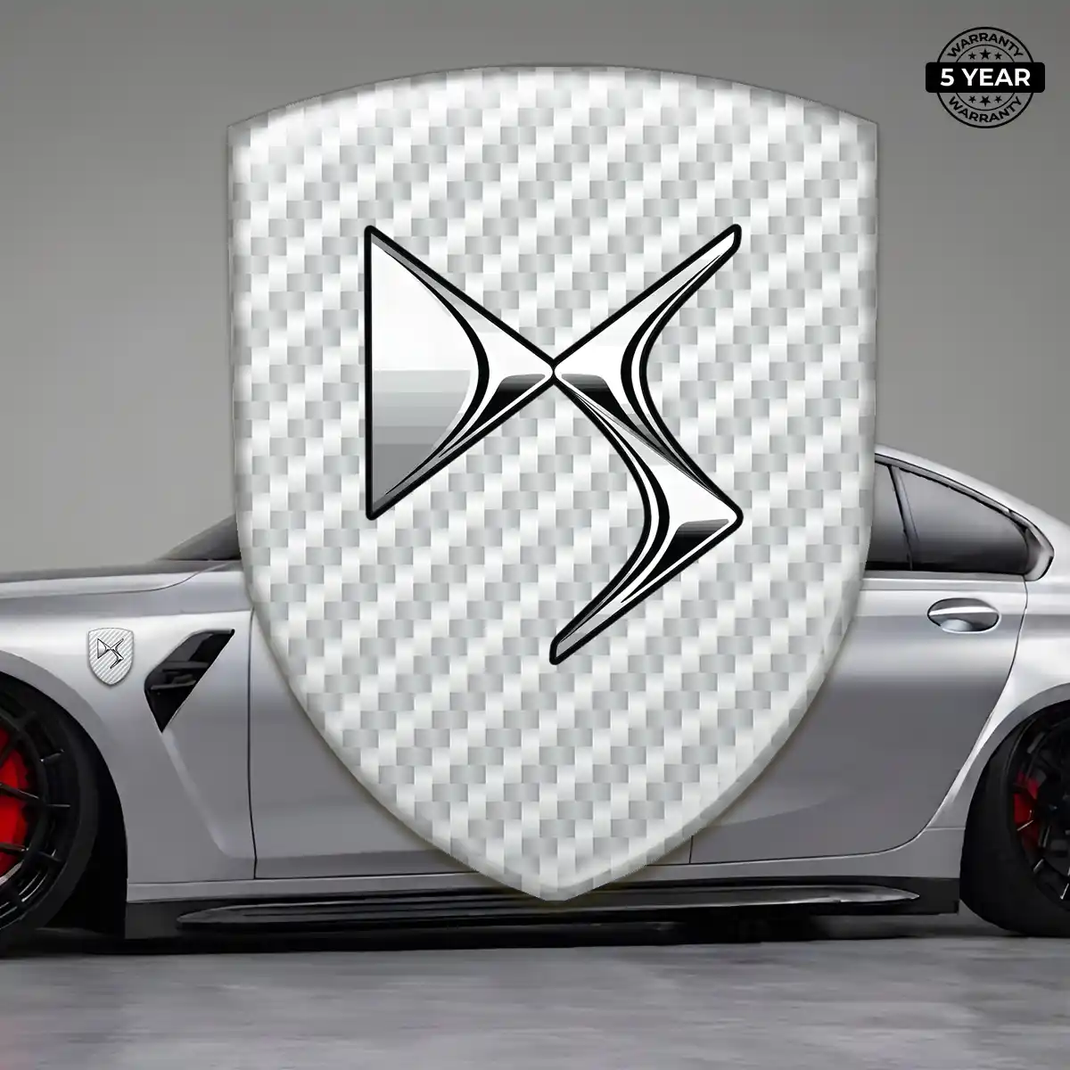 Citroen Domed Logo Decal Deluxe Edition