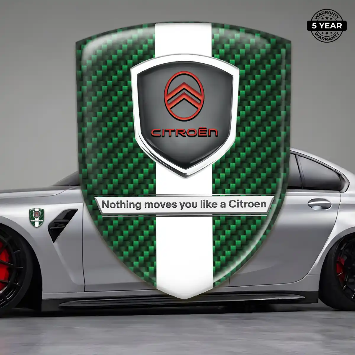 Citroen Domed Logo Decal Elite Edition