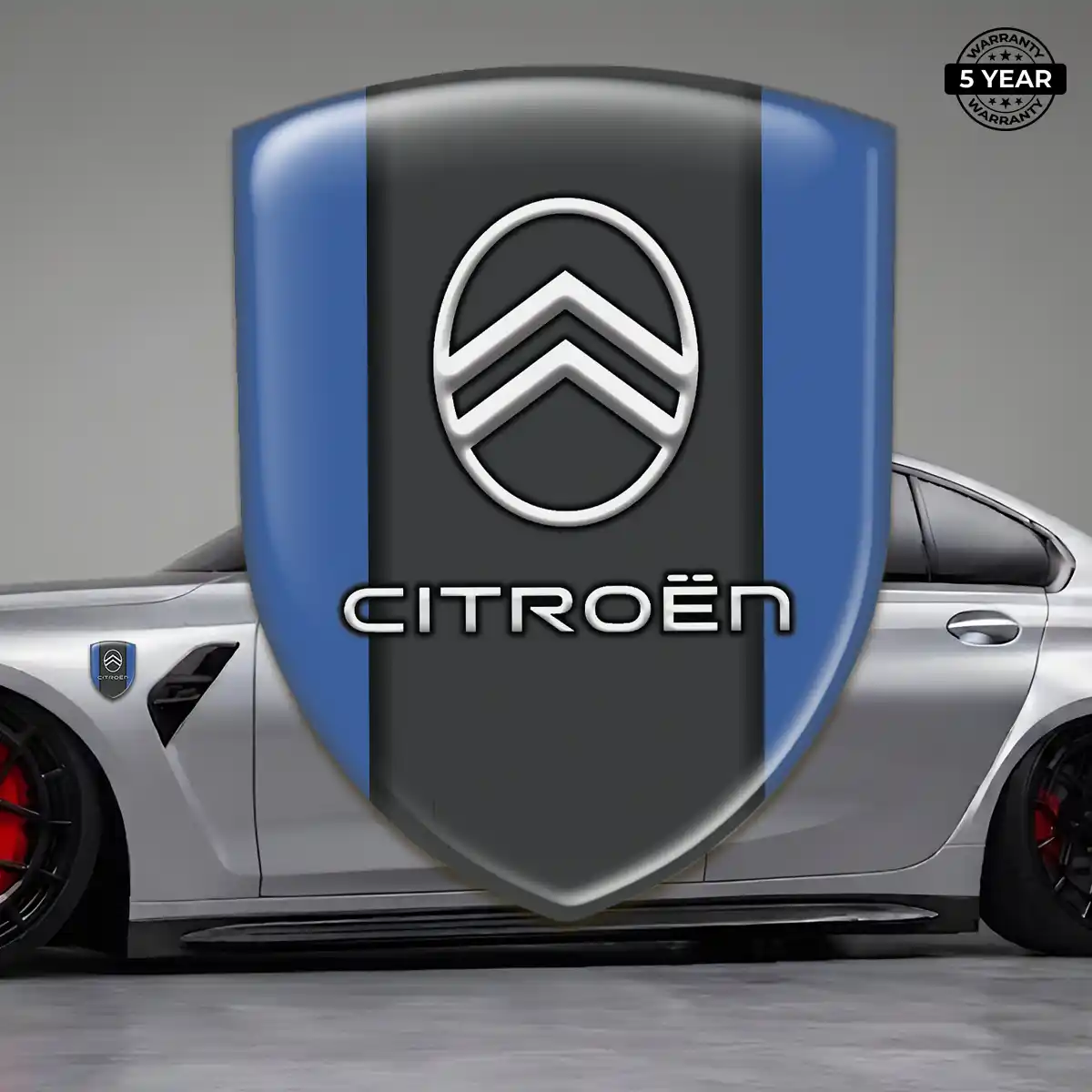 Citroen Domed Logo Decal Exterior Luxe