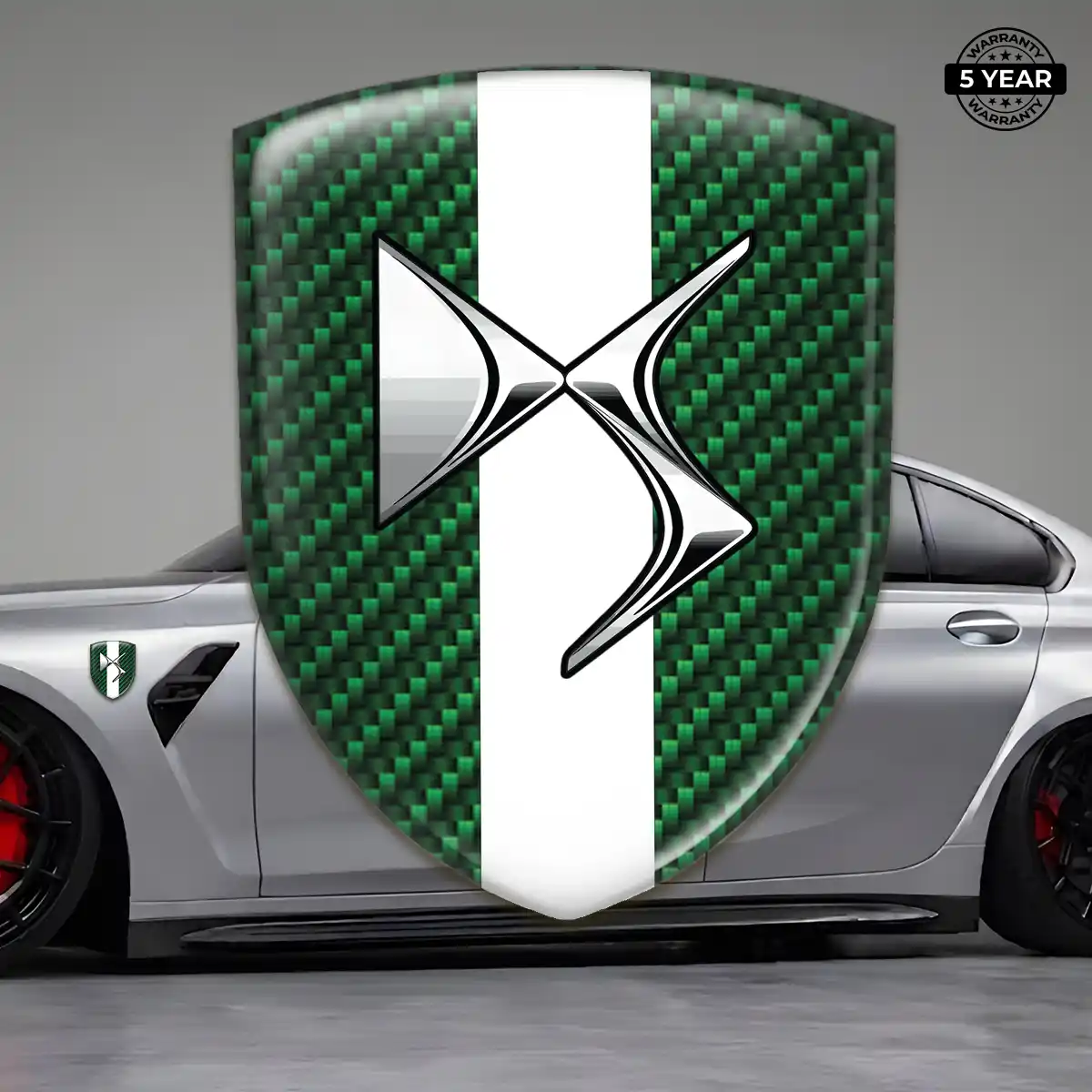 Citroen Domed Logo Decal Interior Elegance