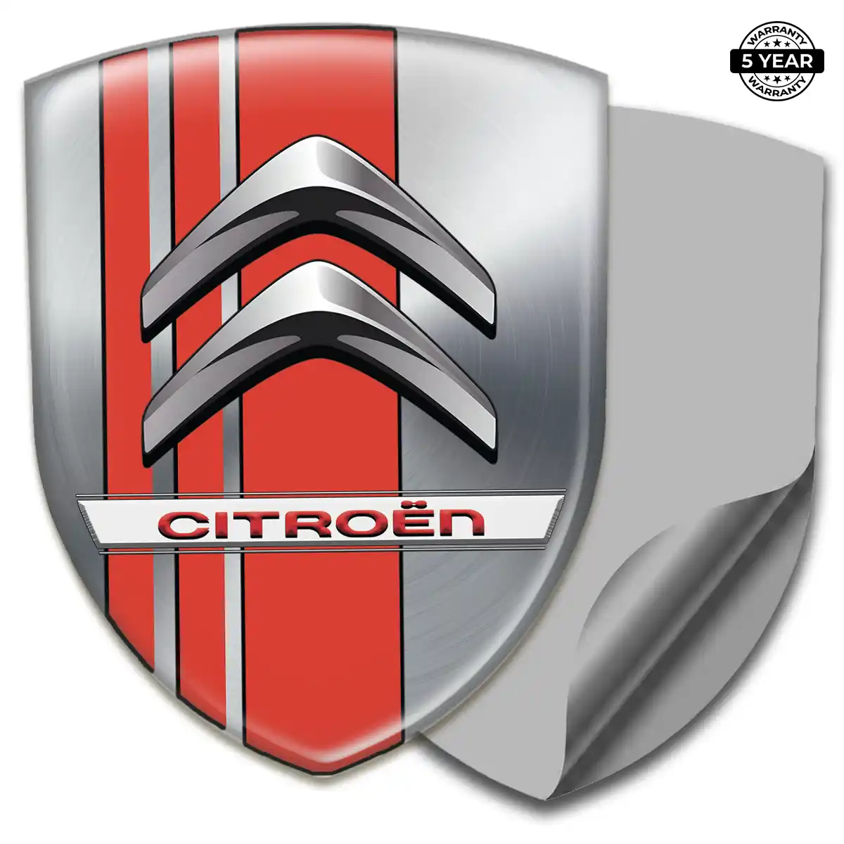 Citroen Domed Logo Decal Opulent Line