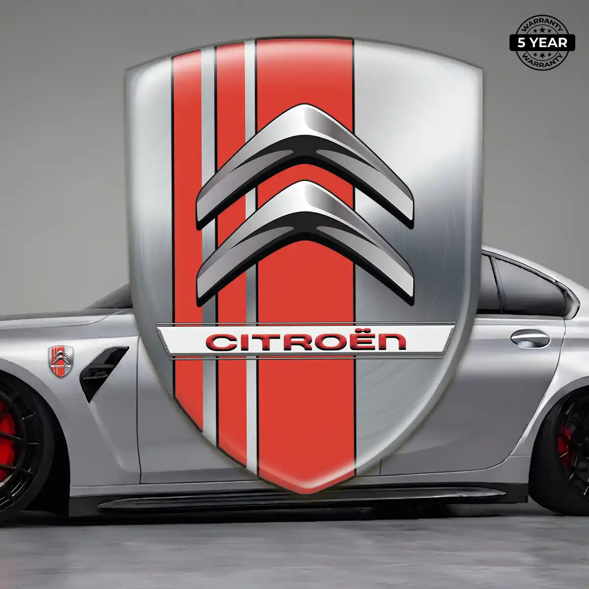 Citroen Domed Logo Decal Opulent Line