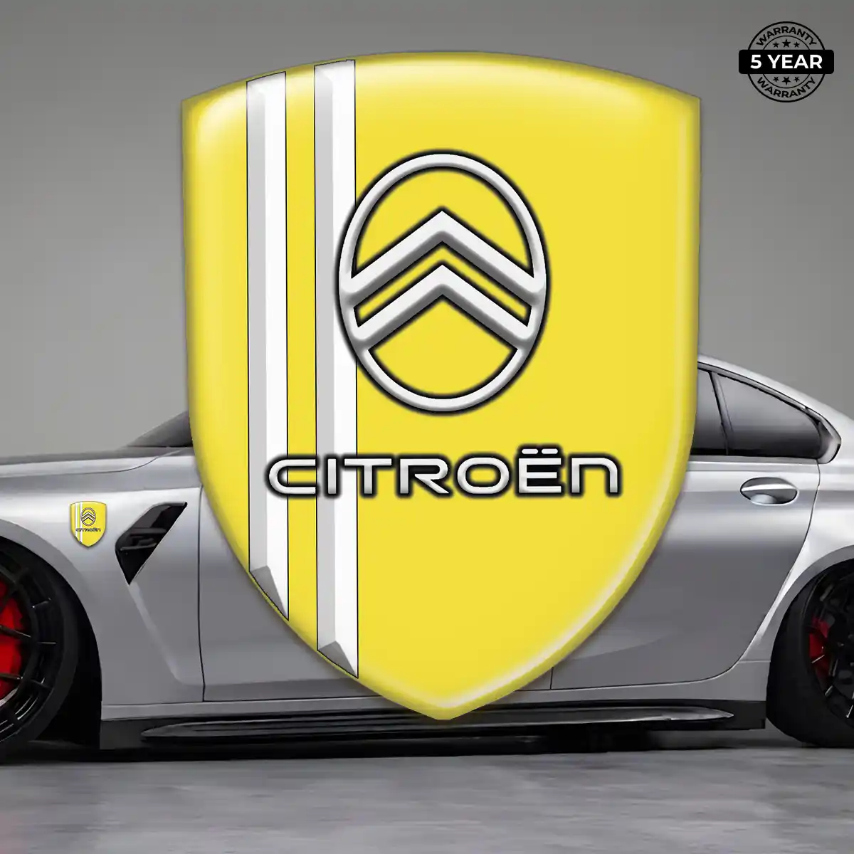 Citroen Domed Logo Decal Prestige Line