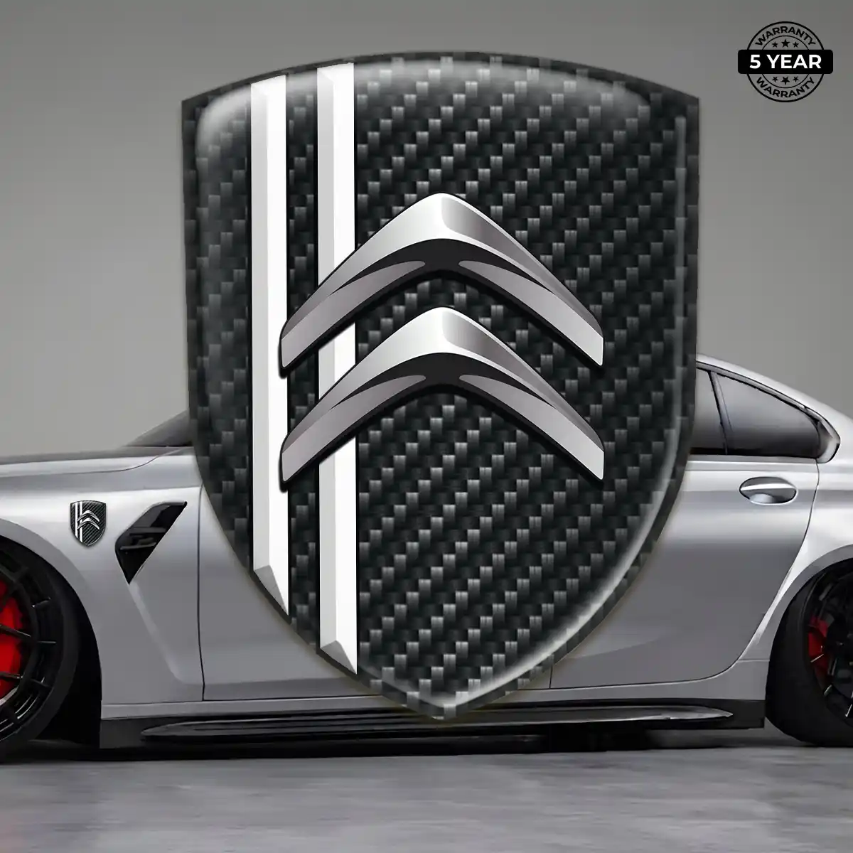 Citroen Domed Logo Decal Prime Quality