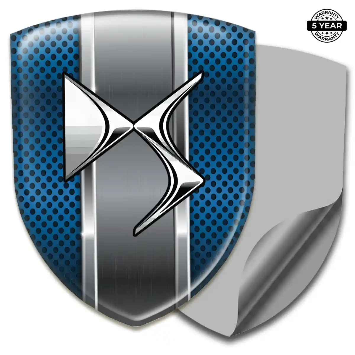 Citroen Domed Logo Sticker Deluxe Edition