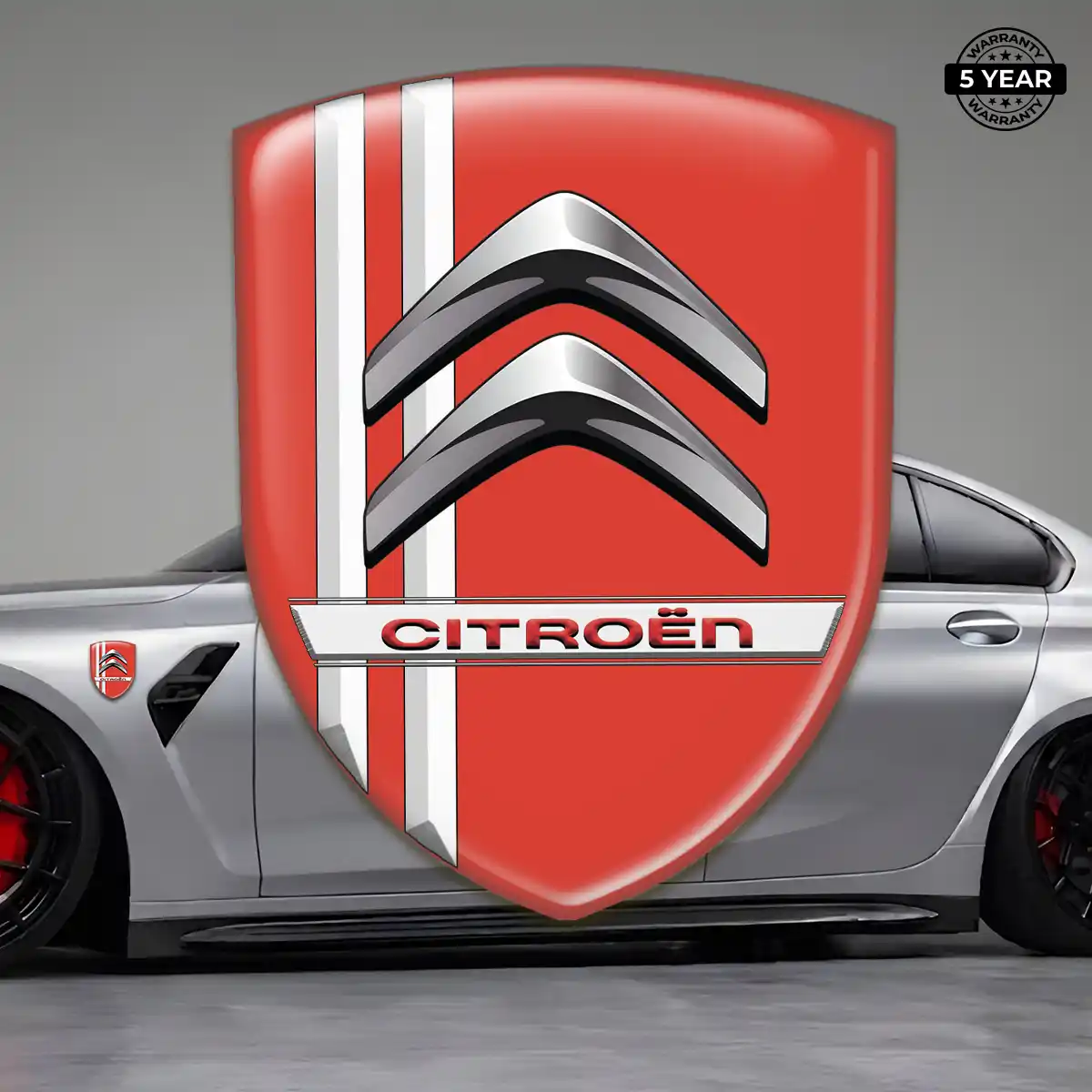 Citroen Domed Logo Sticker Elite Edition