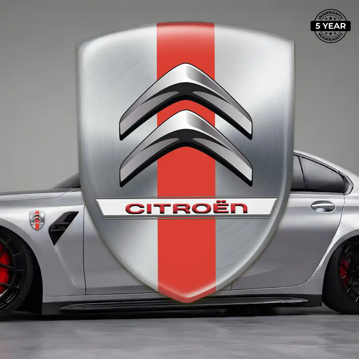 Citroen Domed Logo Sticker Exclusive Series