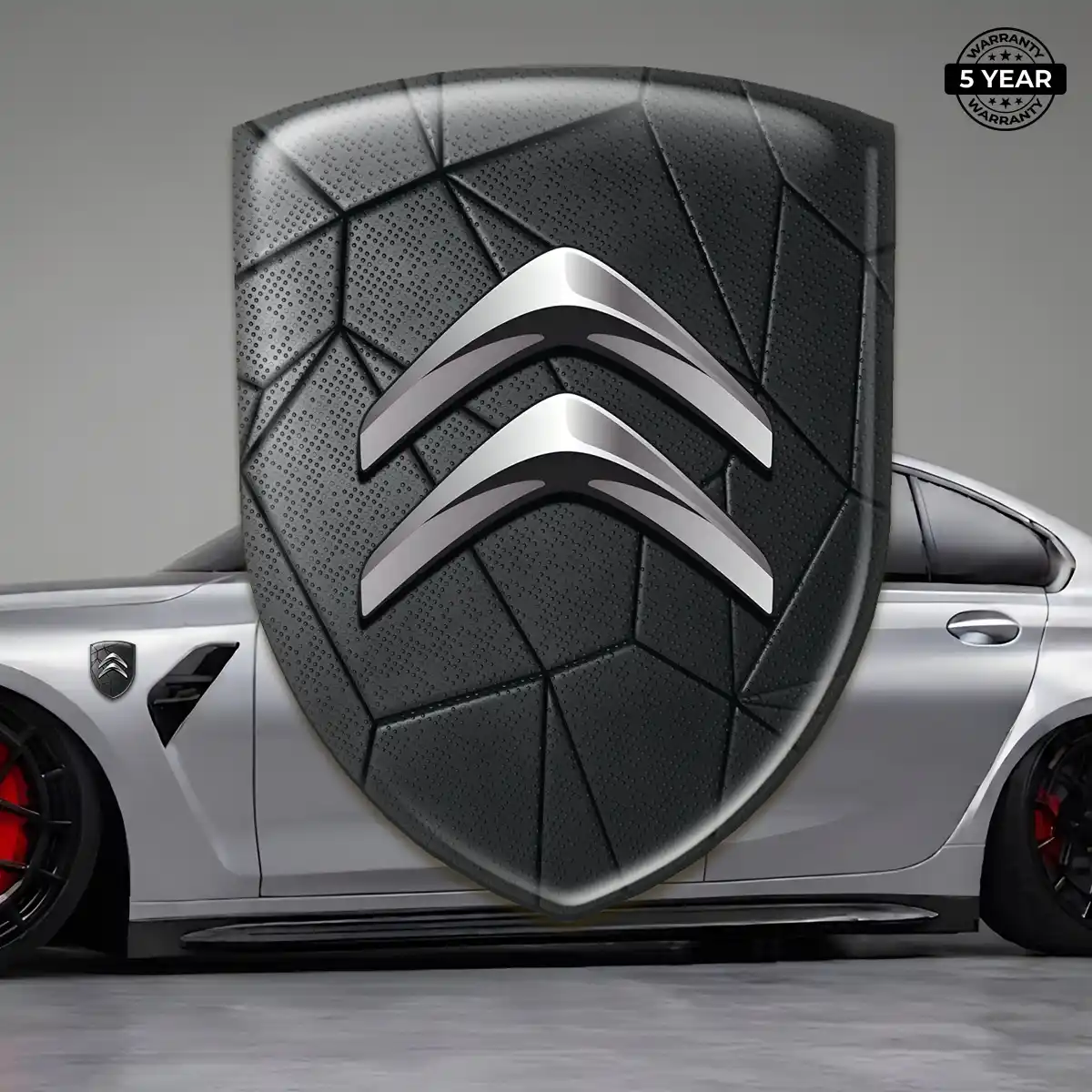 Citroen Domed Logo Sticker Exterior Luxe