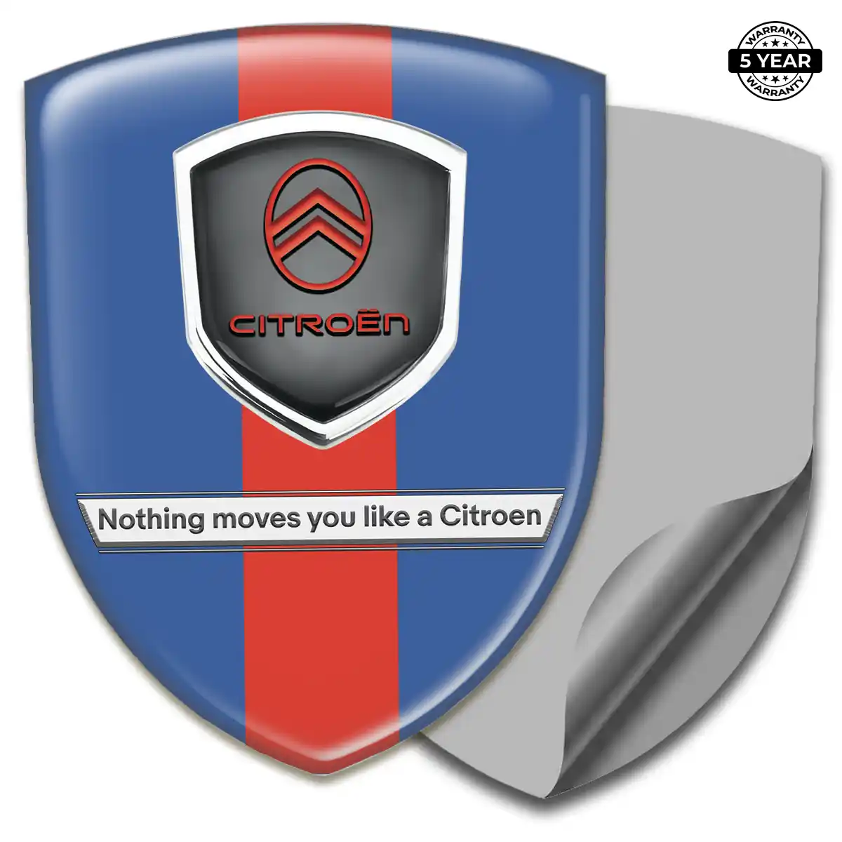 Citroen Domed Logo Sticker Interior Luxe