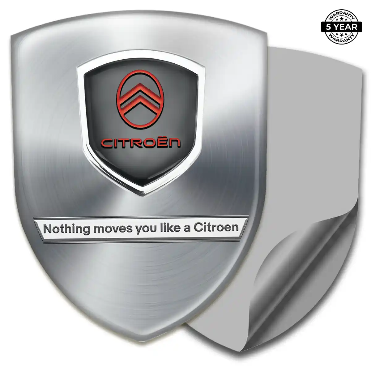 Citroen Domed Logo Sticker Noble Edition