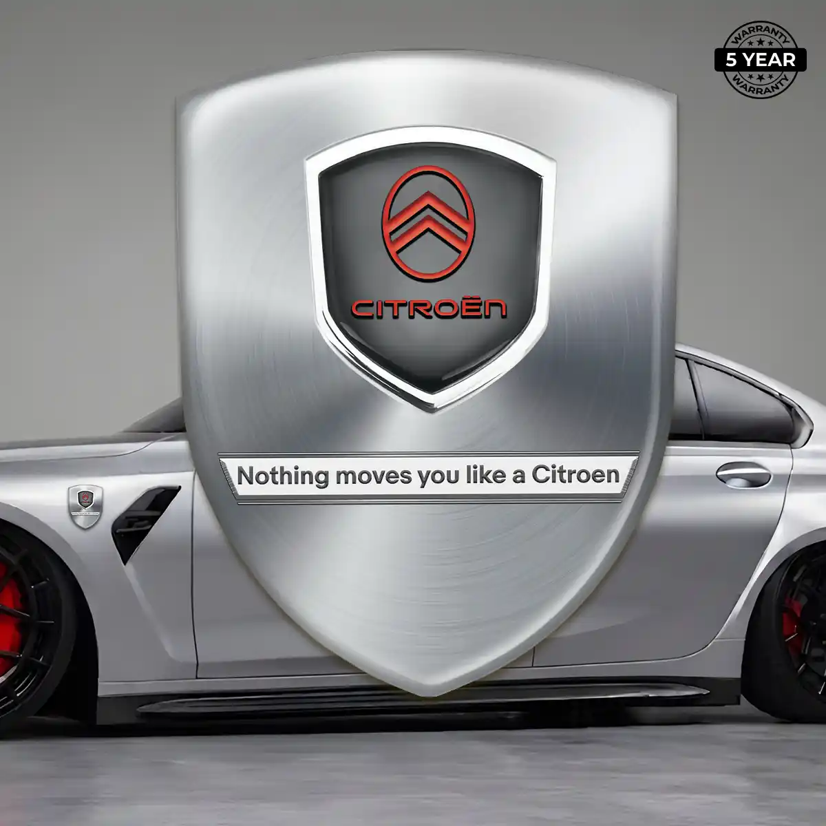 Citroen Domed Logo Sticker Noble Edition