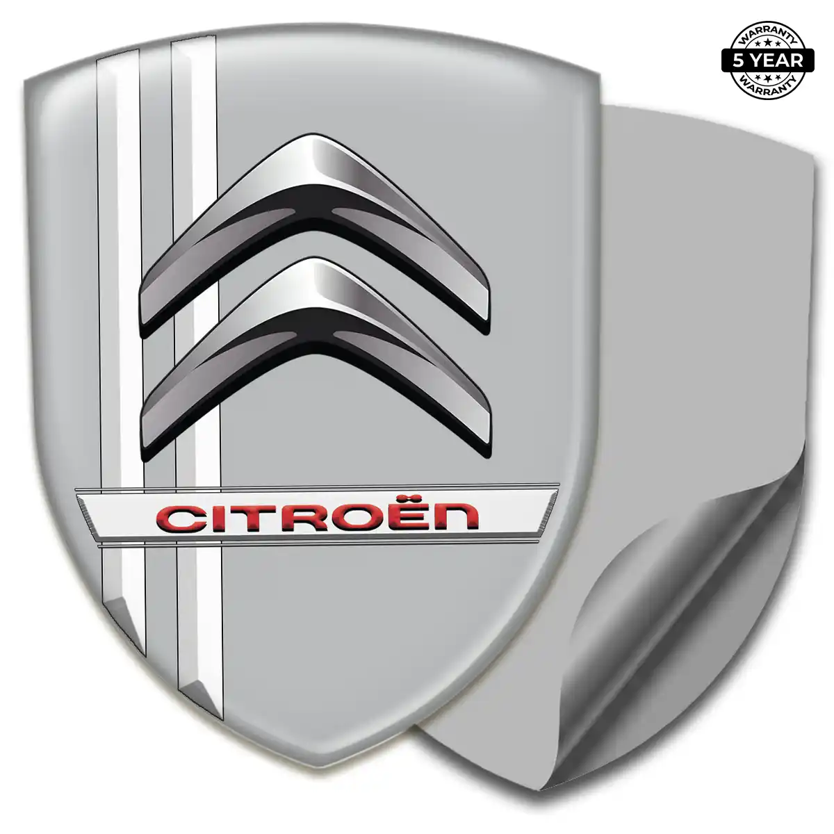 Citroen Domed Logo Sticker Opulent Line