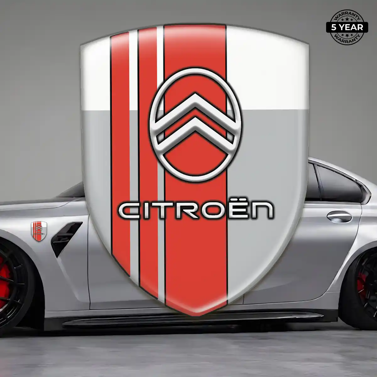Citroen Domed Logo Sticker Prestige Line