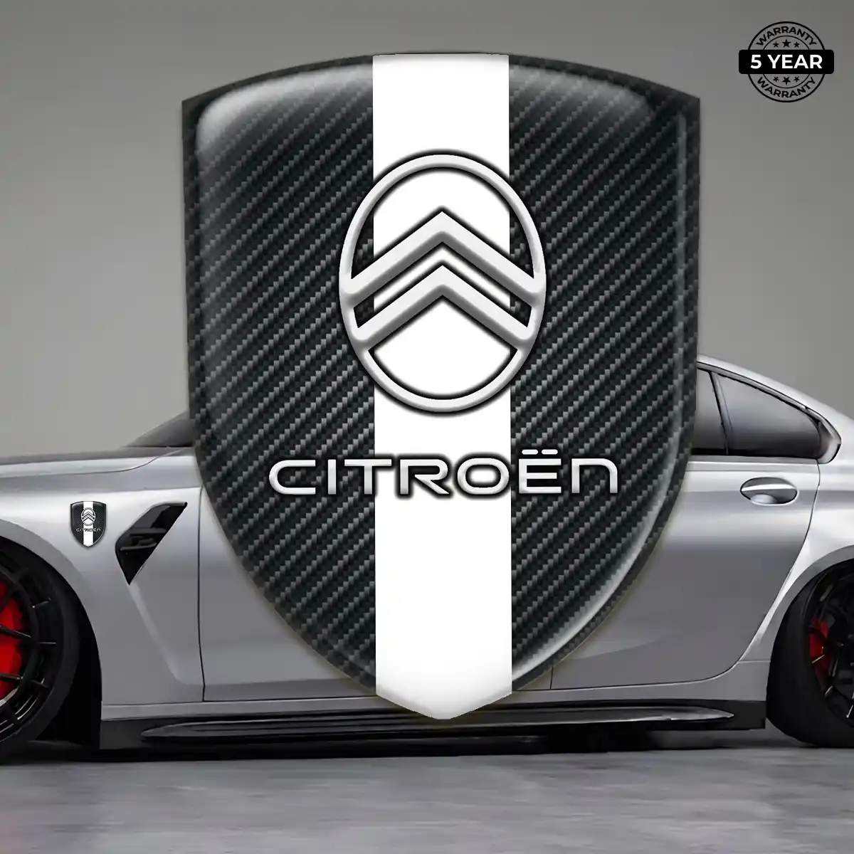 Citroen Domed Logo Sticker Prime Quality