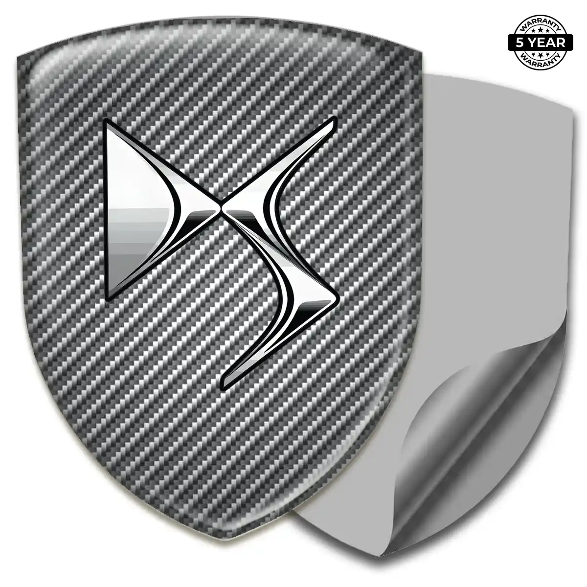 Citroen Domed Logo Sticker Resin Luxe