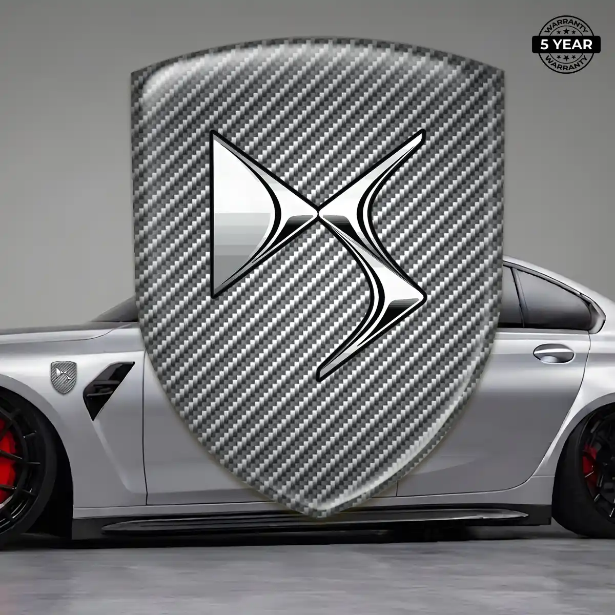 Citroen Domed Logo Sticker Resin Luxe