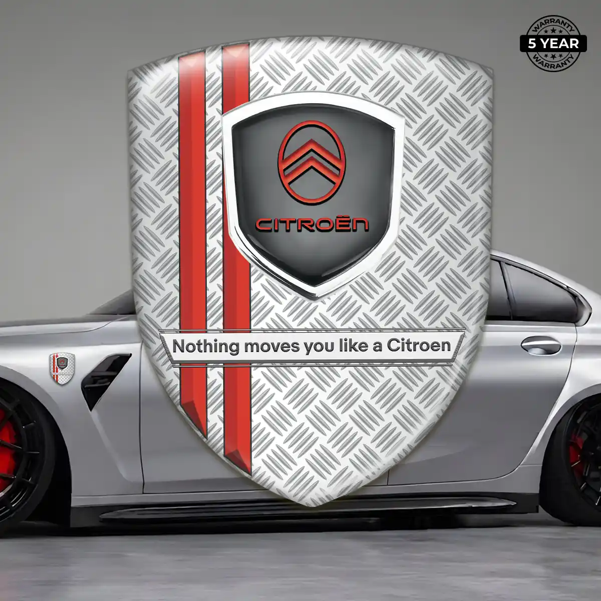 Citroen Domed Logo Sticker Signature Grade