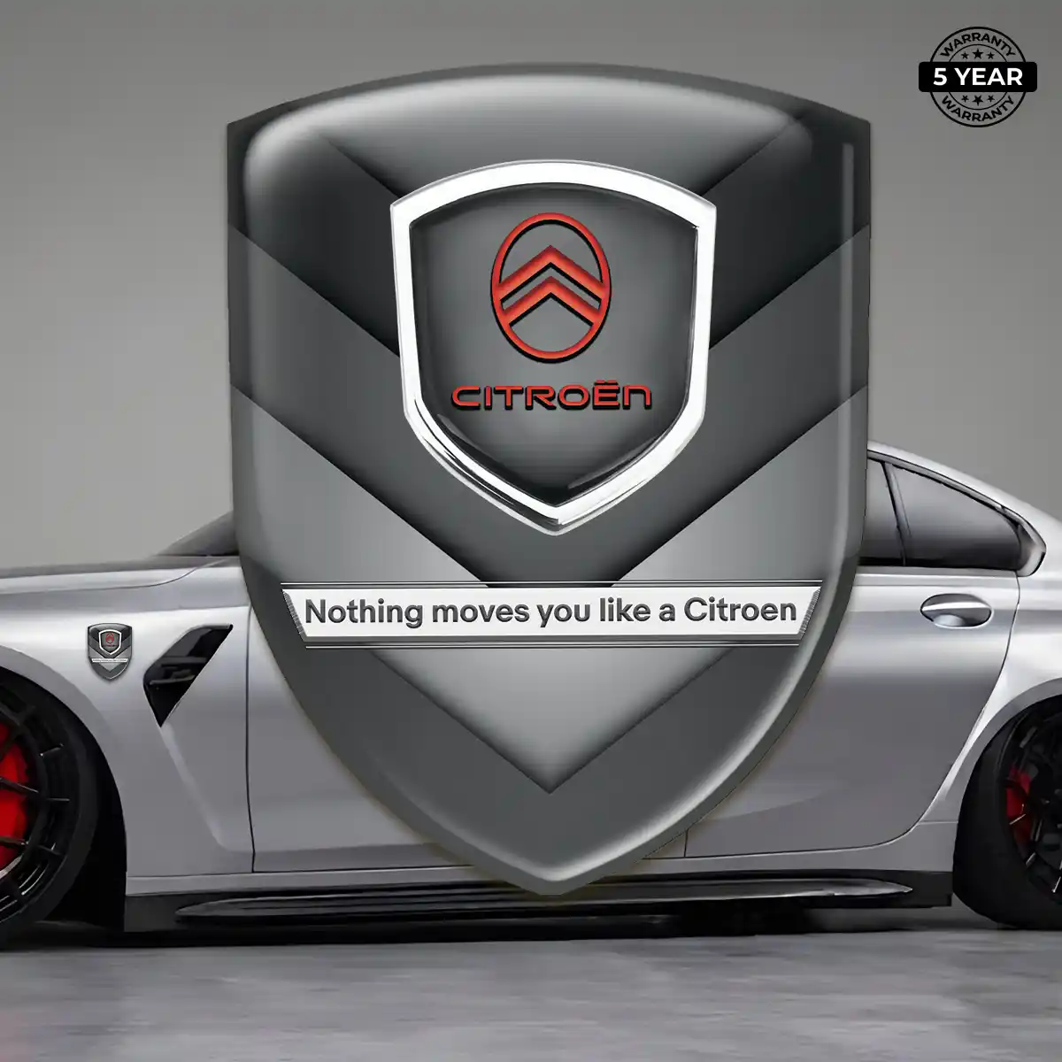 Citroen Domed Logo Sticker Superior Craft