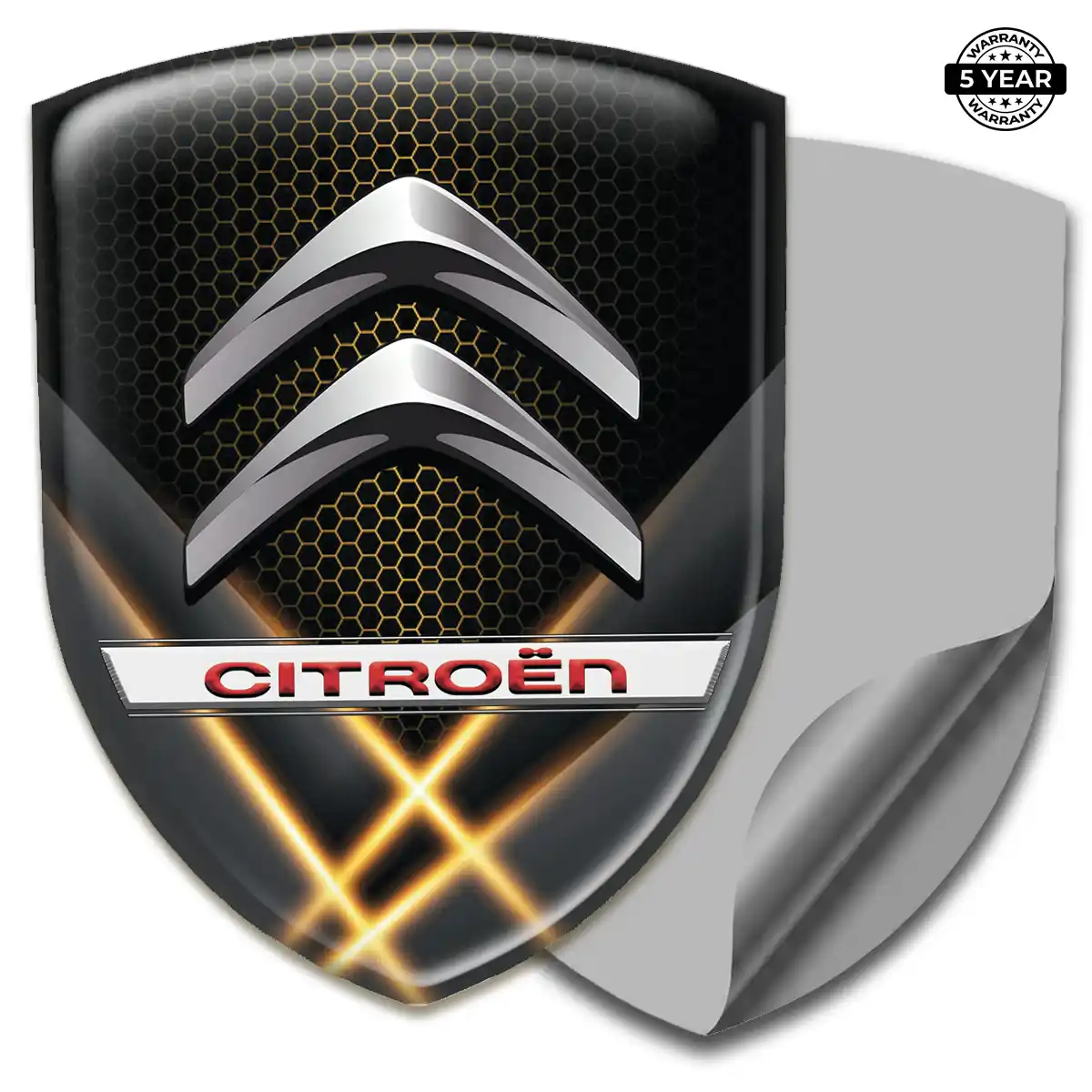 Citroen Emblem Badge Elite Finish