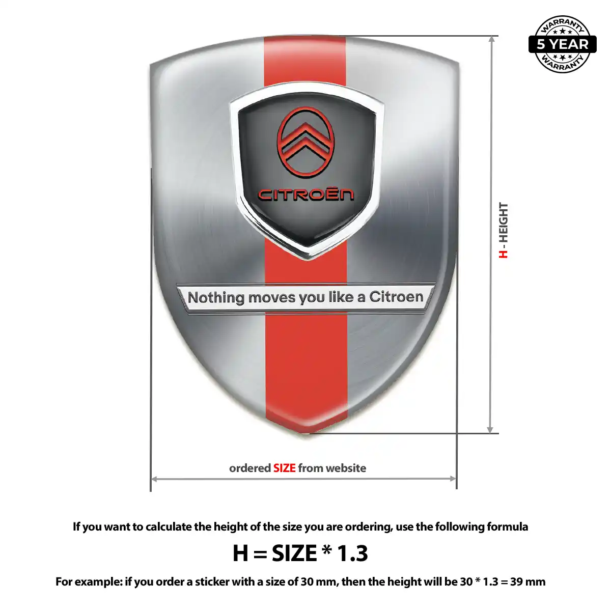 Citroen Emblem Badge Interior Elegance
