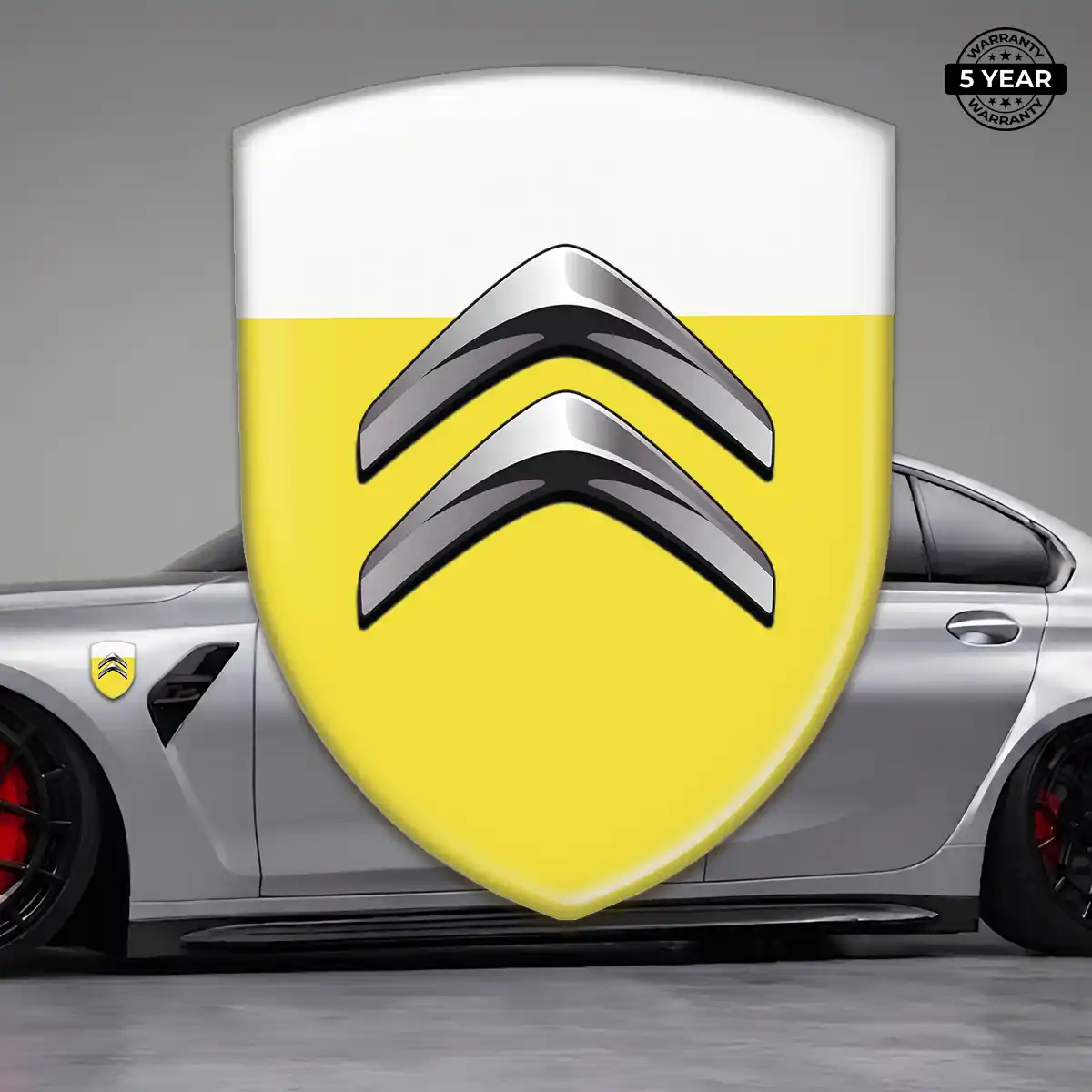 Citroen Emblem Badge Logo Deluxe Edition