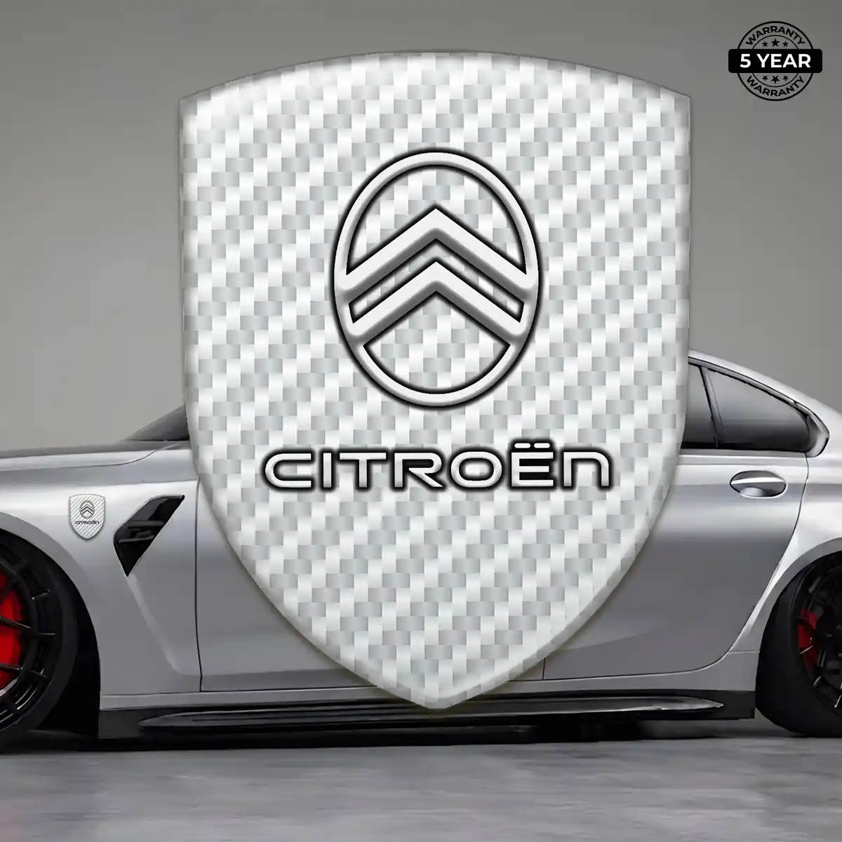 Citroen Emblem Badge Logo Elite Finish