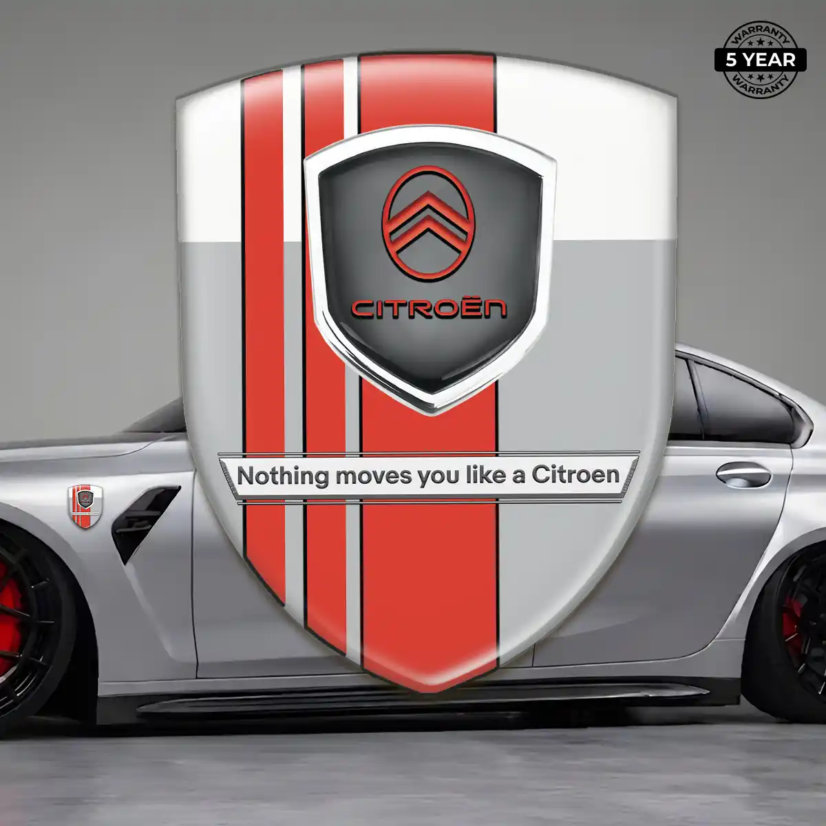 Citroen Emblem Badge Logo Exterior Luxe