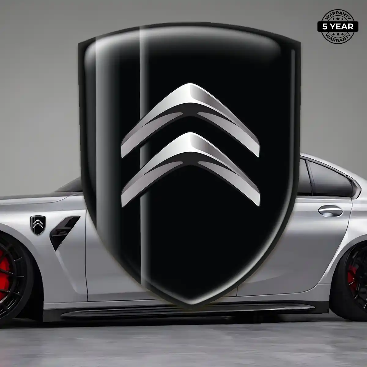 Citroen Emblem Badge Logo Interior Elegance