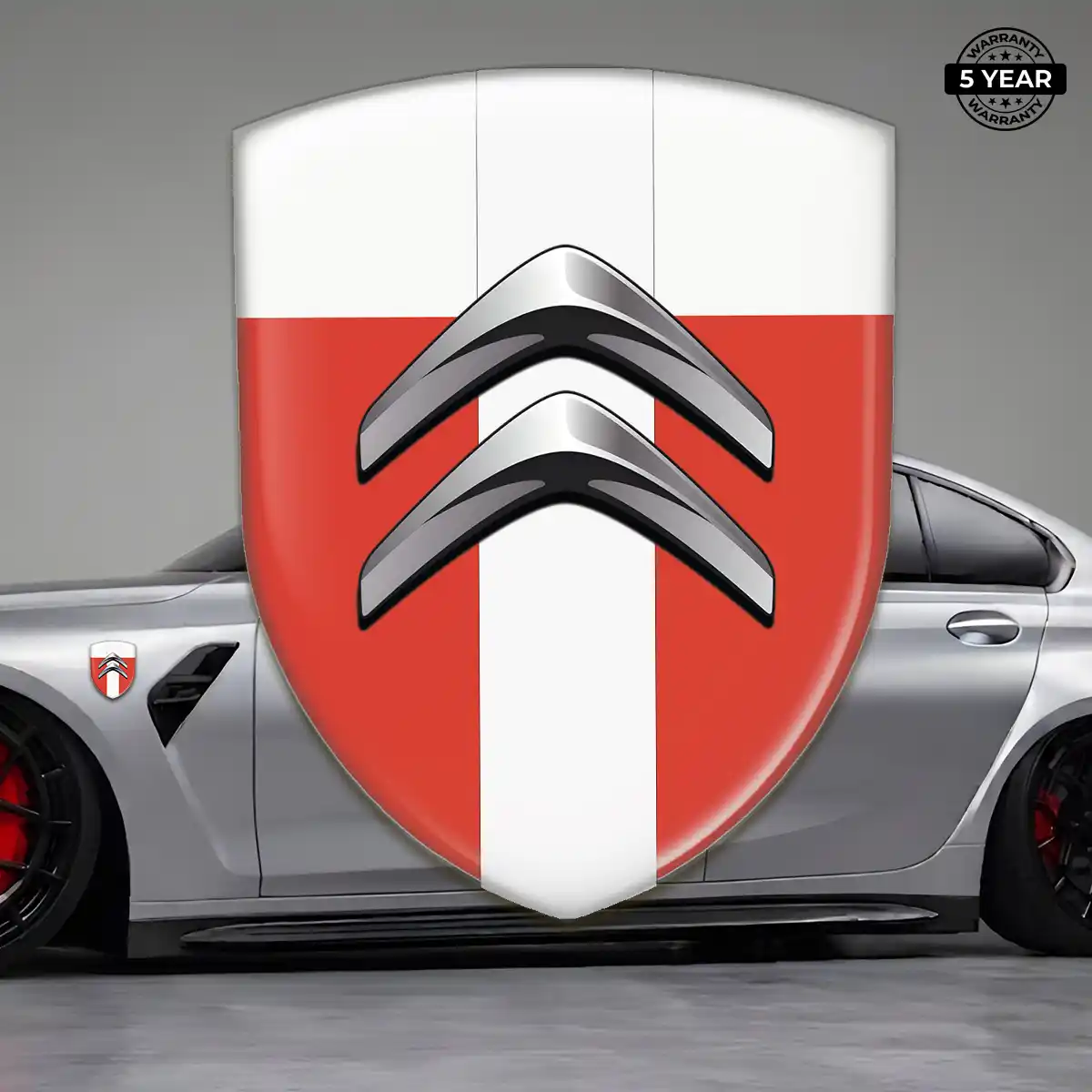 Citroen Emblem Badge Logo Interior Luxe
