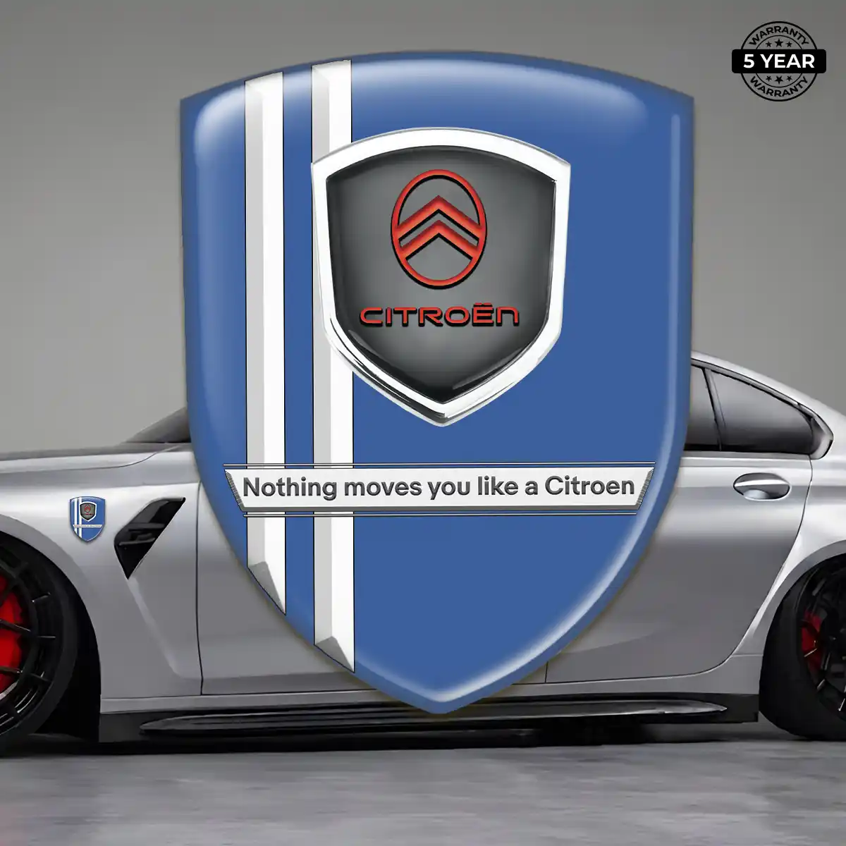 Citroen Emblem Badge Logo Prestige Line