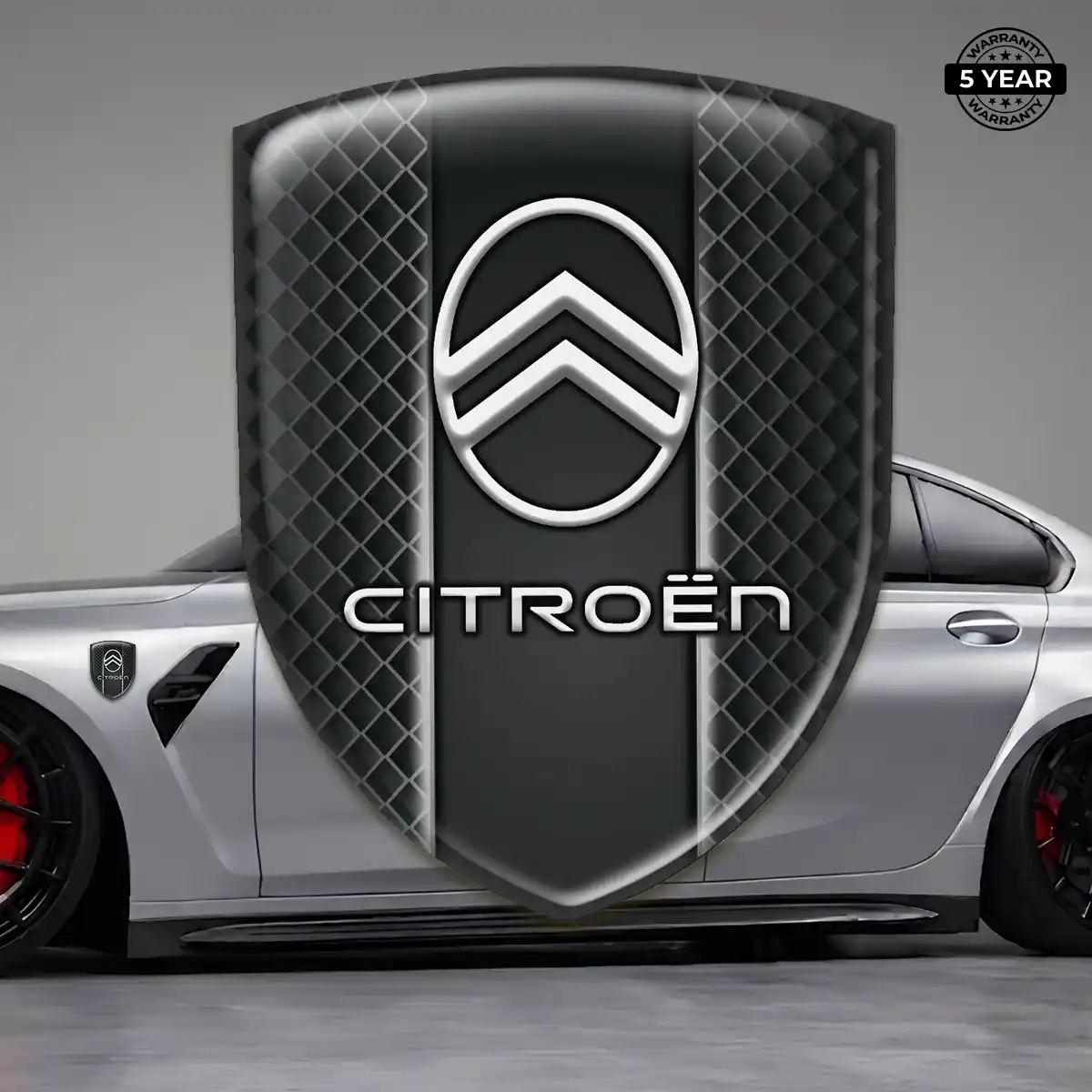 Citroen Emblem Badge Logo Signature Grade
