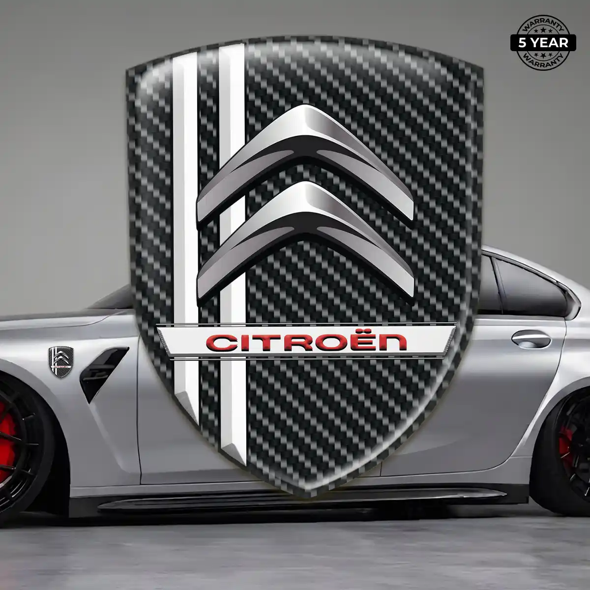 Citroen Emblem Badge Logo Superior Craft