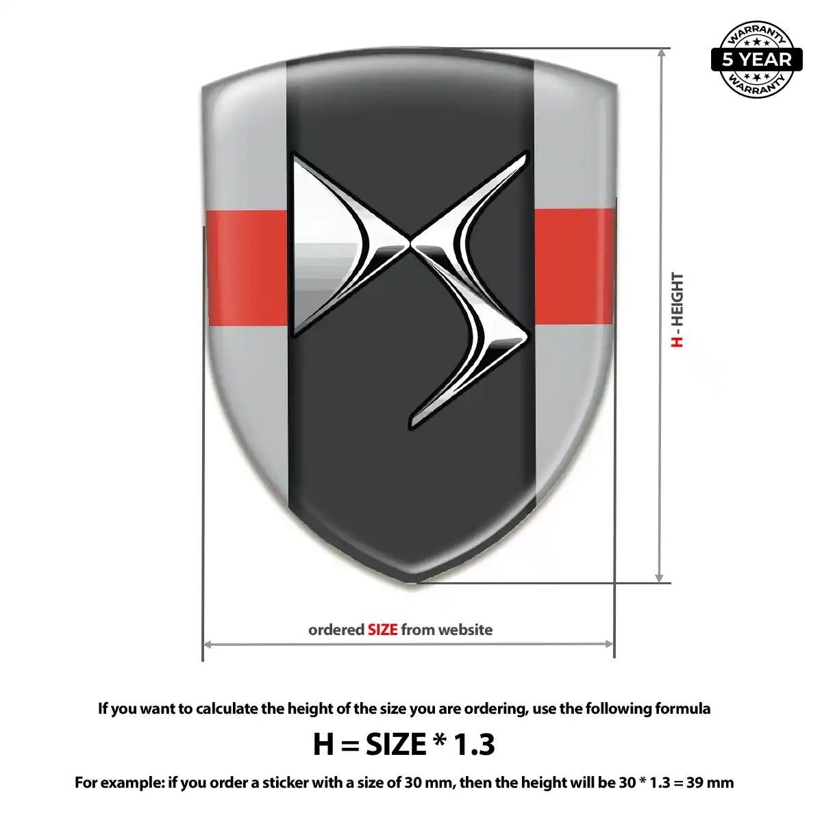 Citroen Emblem Badge Noble Edition