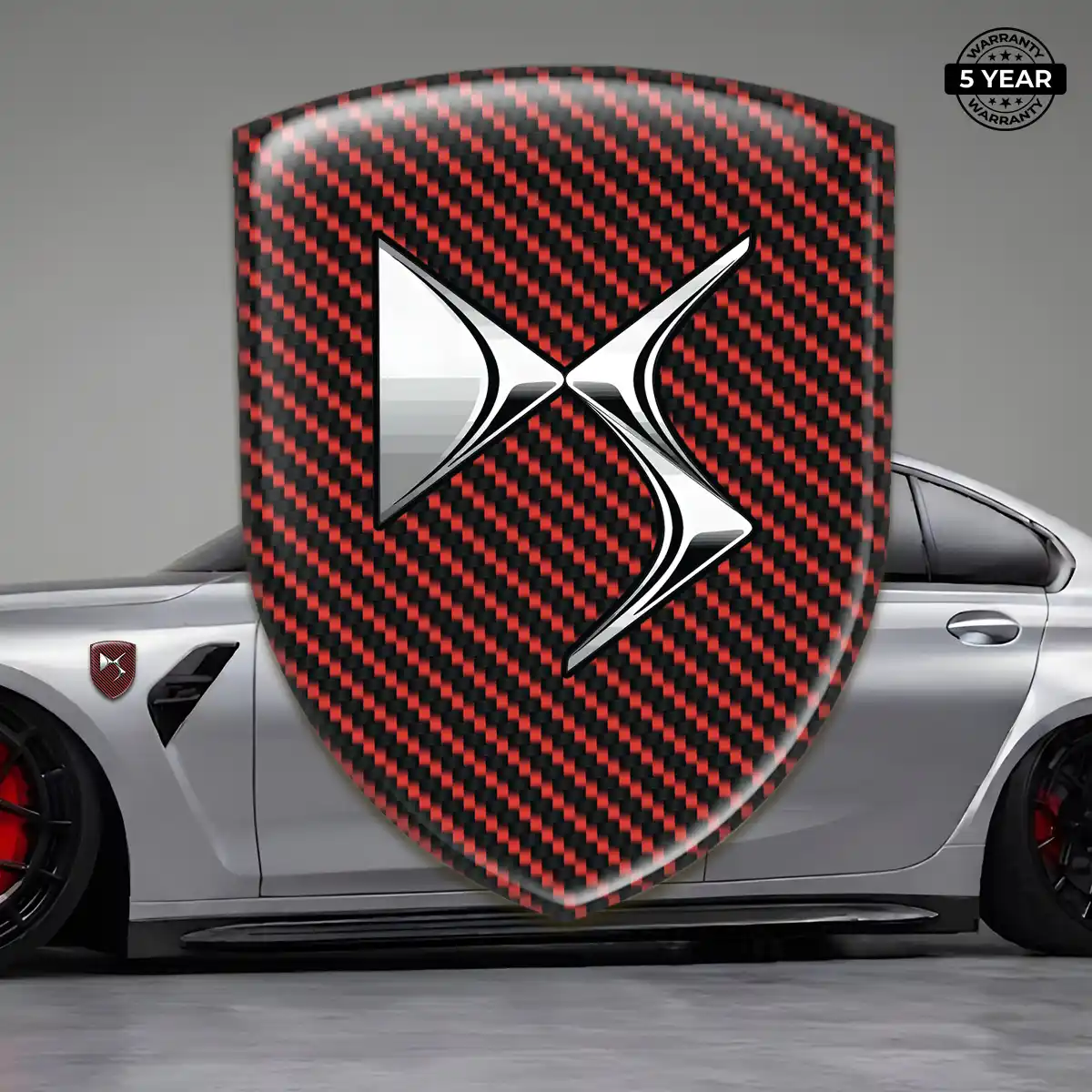 Citroen Emblem Badge Premium Dome