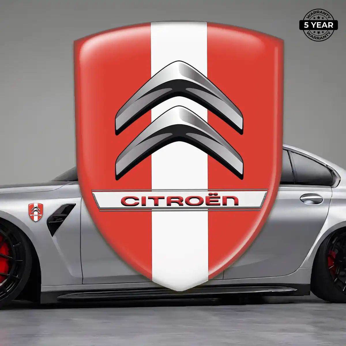 Citroen Emblem Badge Prestige Line