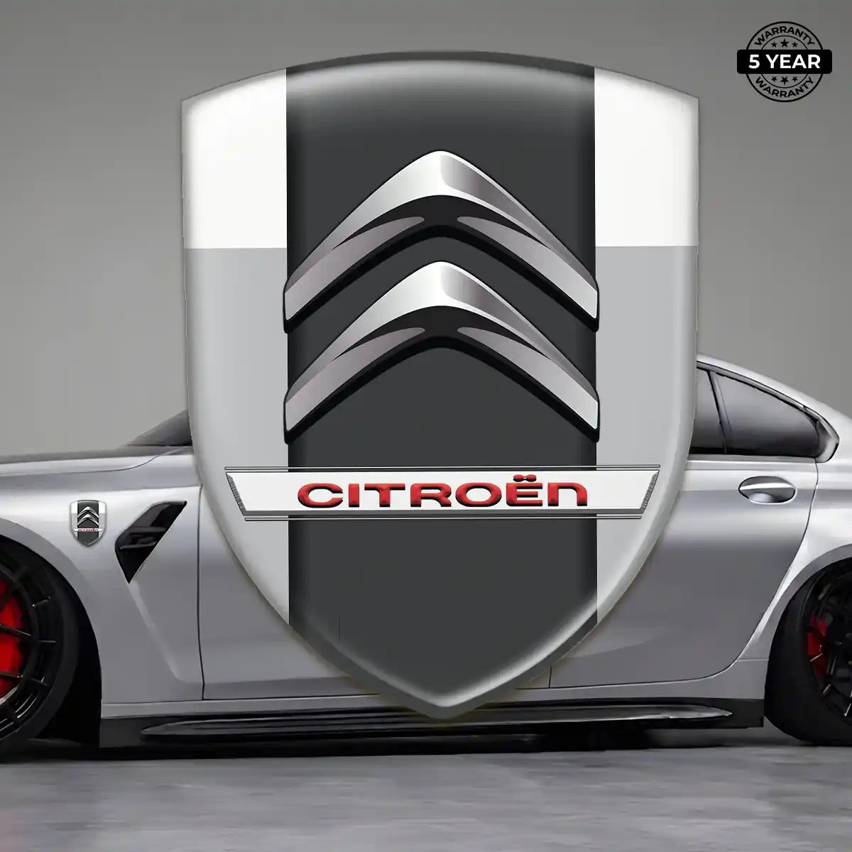Citroen Emblem Badge Refined Design